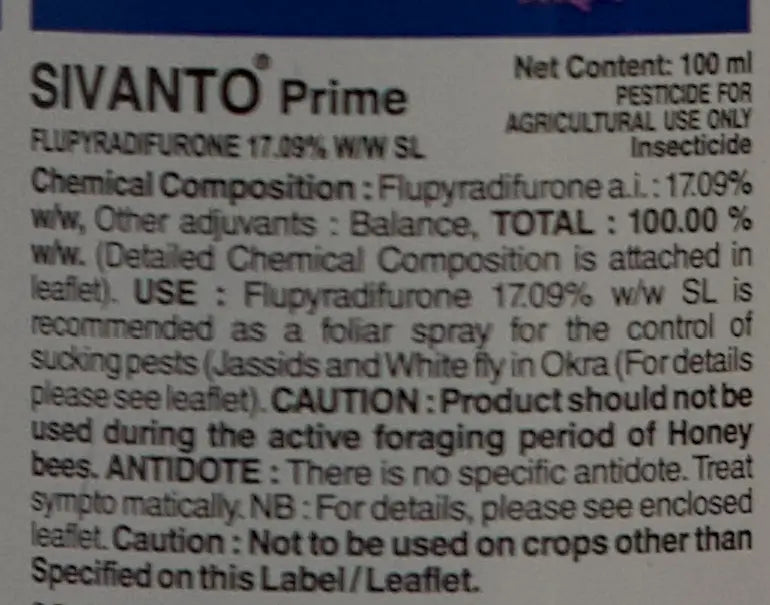 SIVANTO INSECTICIDE